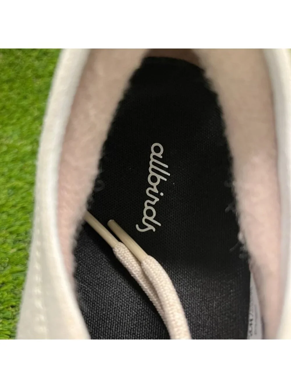 Allbirds Wool Dasher 2 Womens Size 9.5 Beige Athletic Running Shoes Sneakers